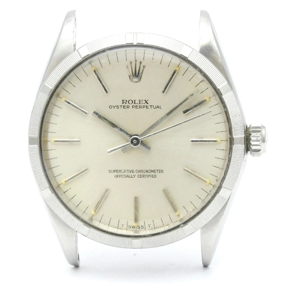 ROLEX Oyster Perpetual 1003 Steel Automatic Mens Watch Head Only